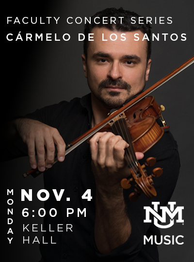 More Info for Carmelo de los Santos in Concert