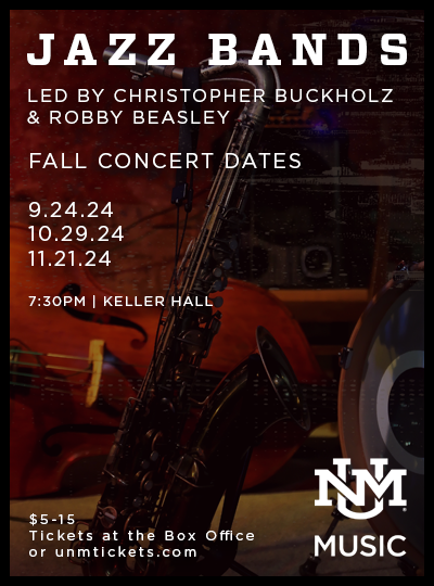 More Info for UNM Jazz Bands