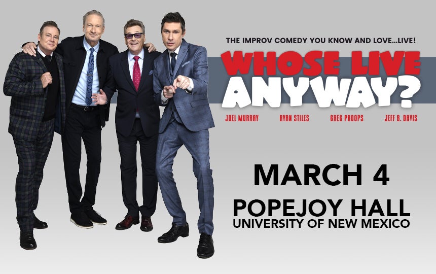 WHOSE LIVE ANYWAY?